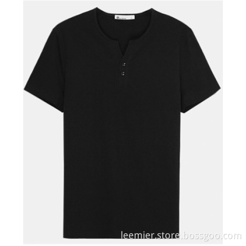 fashion Wholesale Short Sleeve V neck OEM t shirts